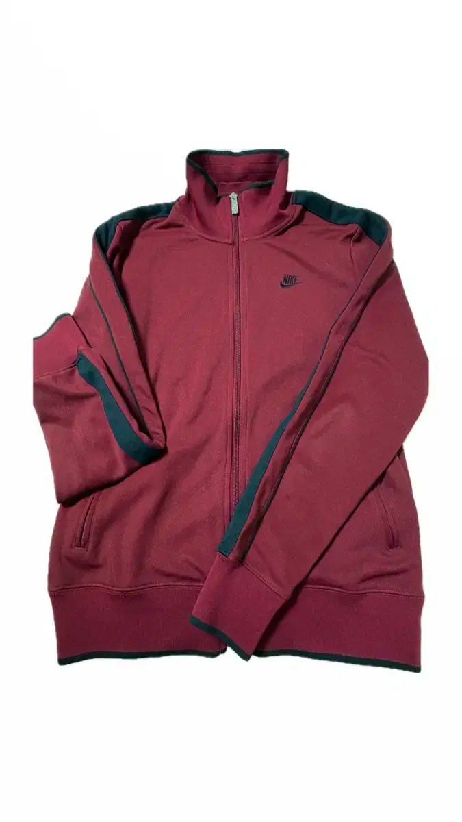 ナイキ バーガンディ ブラック サイド コットン ジャージ 必須アイテム ヴィンテージ stc JINLI スポーティー