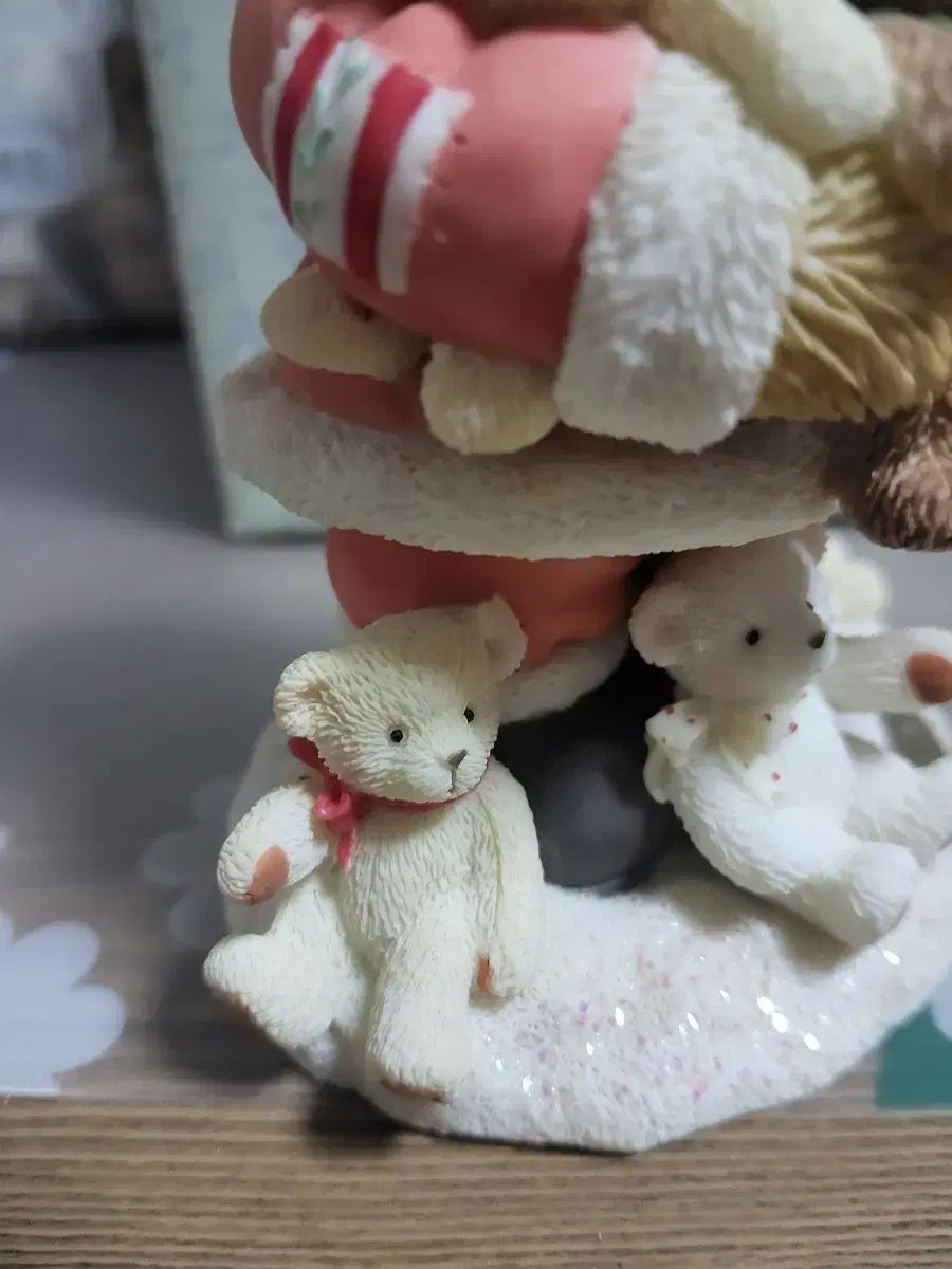 cherished teddies サンタ (limited edition-boxO)