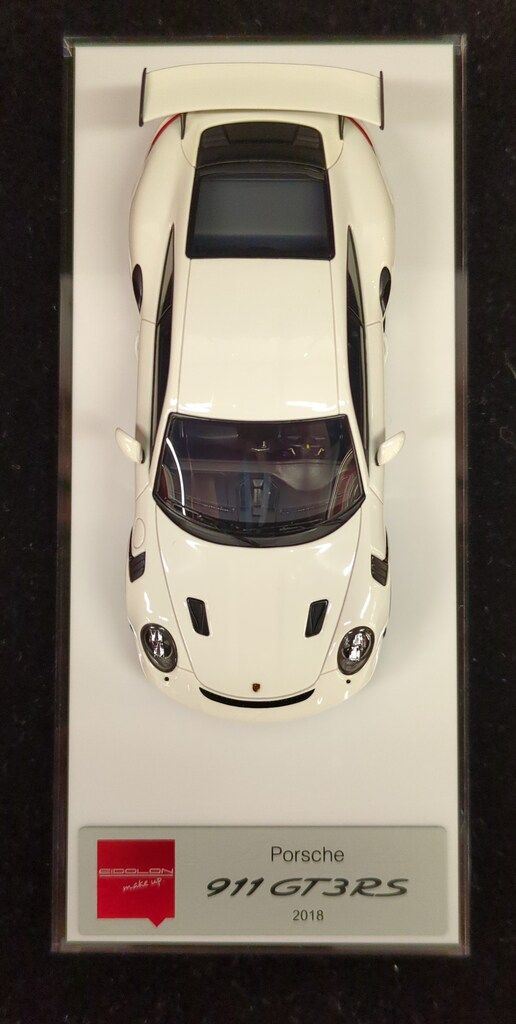  Make Up 1 43 EIDOLON Porsche 911 991 2 GT 3 RS 2018 ホワイト 自動車 模型 プラモデル