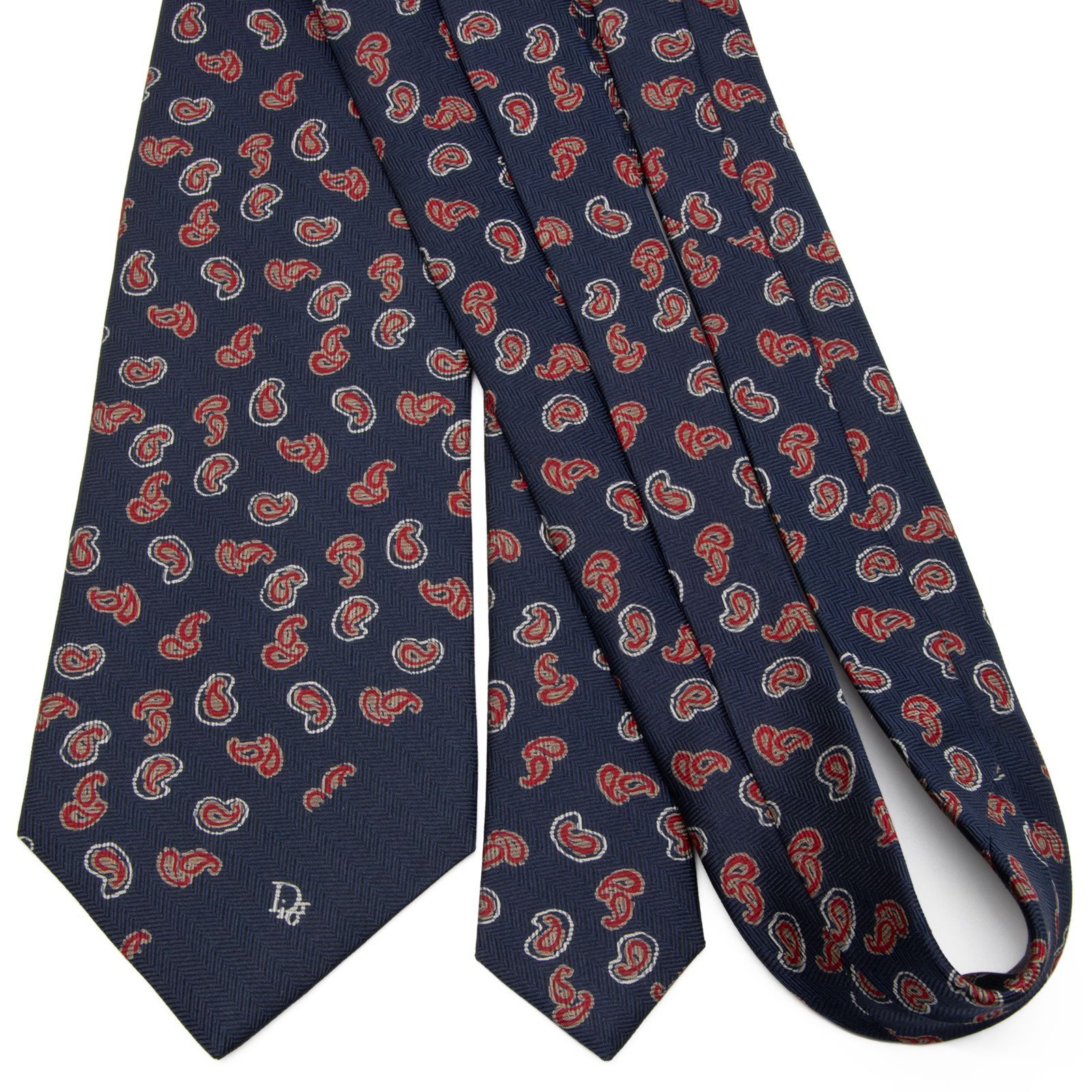 送料無料 ディオール ネクタイ レギュラータイ ジャガードタイ 新品