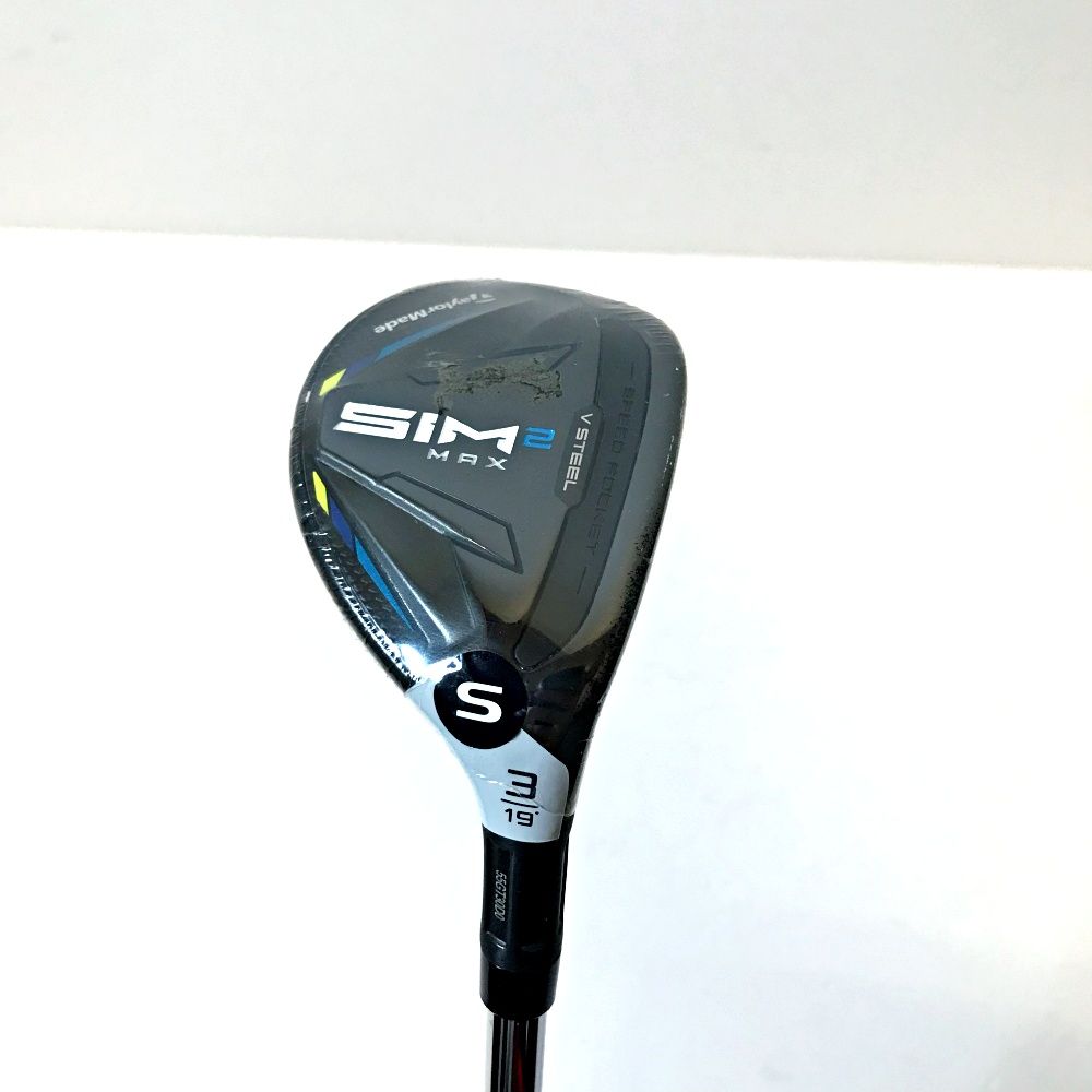 加古川店 TaylorMade テーラーメイド ユーティリティー SIM2 MAX RESCUE U3 19° 2021 KBS MAX MT 85 FLEX S ヘッドカバー付 シャフト長 in 約40inch 427