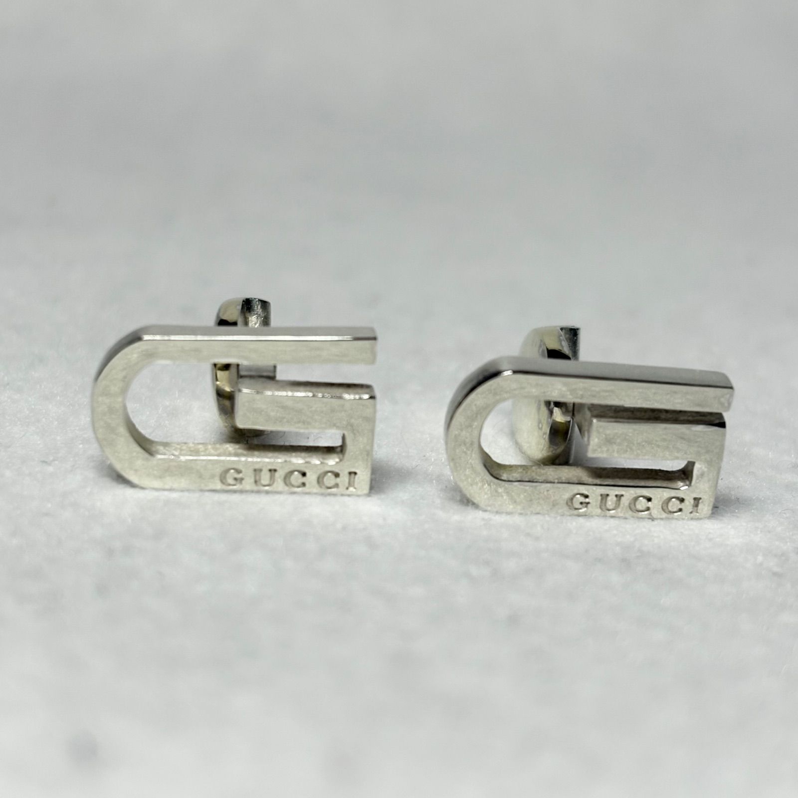 GUCCI グッチ カフリンクス カフス G柄 スウィヴル式 プレゼント