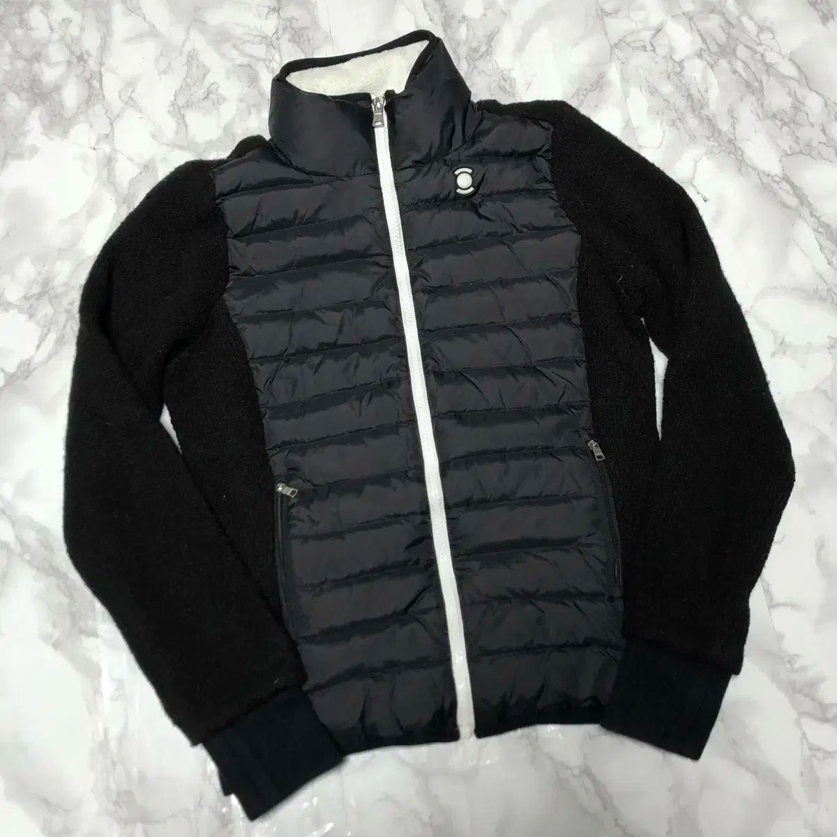 WIDE ANGLE ワイドアングル W.ANGLE ワイドアングル ジャケット 防風 ダウン レディース ニット ジップアップ