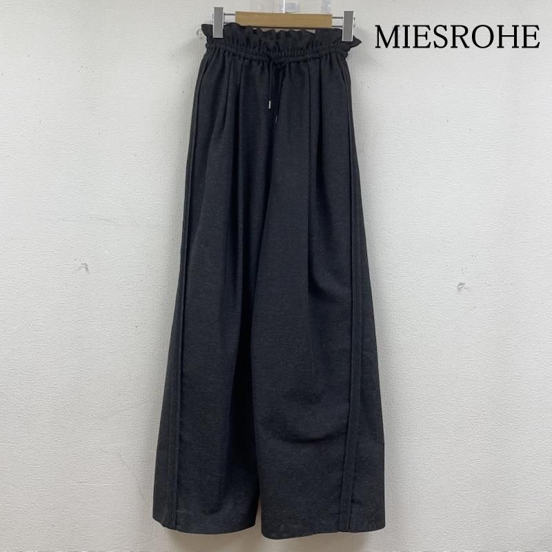 古着 MIESROHE ペーパーバッグ ワイド パンツ ウエストゴム ウォッシャブル MWFP242039 レディース 1 ISItems 古着 50146964