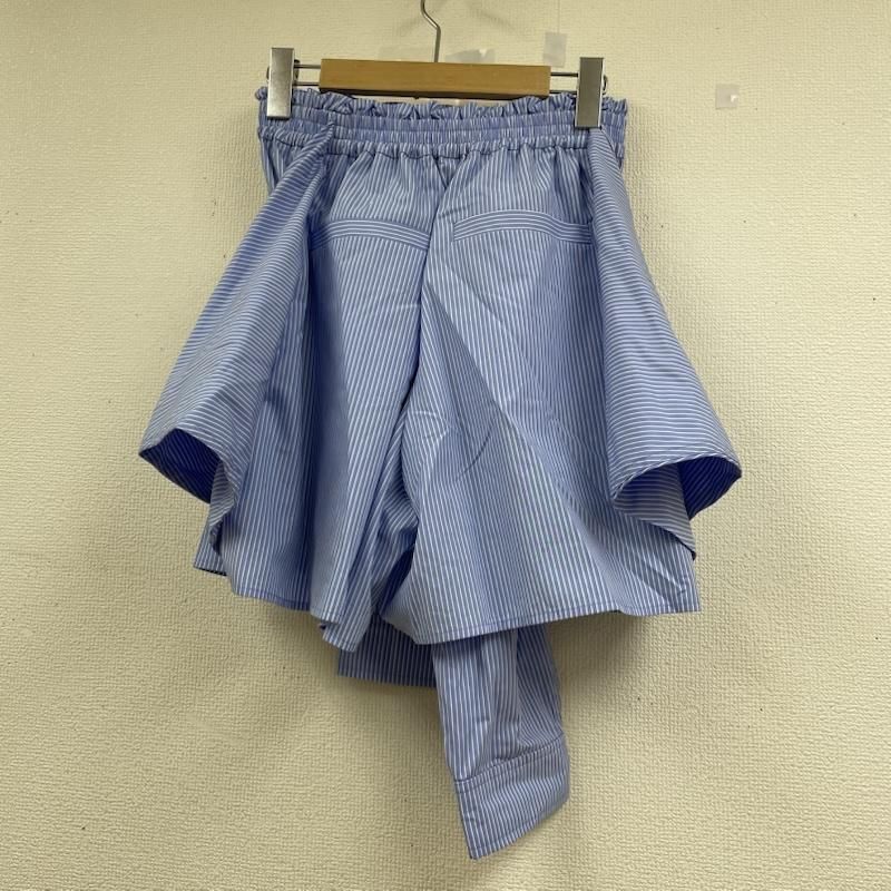 クラネ ストライプ ショート パンツ ドッキングシャツスリーブ 19110-7102 レディース 1 ISItems 古着 50146988