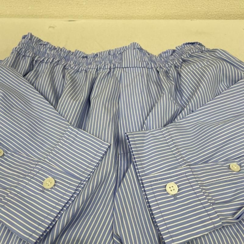  クラネ ストライプ ショート パンツ ドッキングシャツスリーブ 19110-7102 レディース 1 ISItems 古着 ショートパンツ ハーフパンツ パンツ