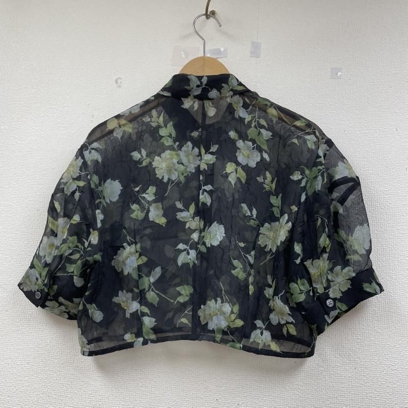 クラネ 半袖 シャツ SHEER FLOWER SHORT SLEEVE SHIRTS フラワー 18122-4222 レディース 1 ISItems 古着 50146991
