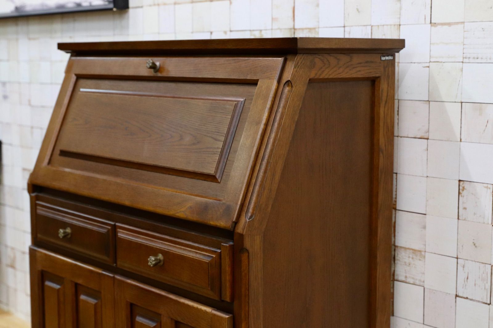 GMIK596○karimoku / カリモク ライティングビューロー デスク 机 学習