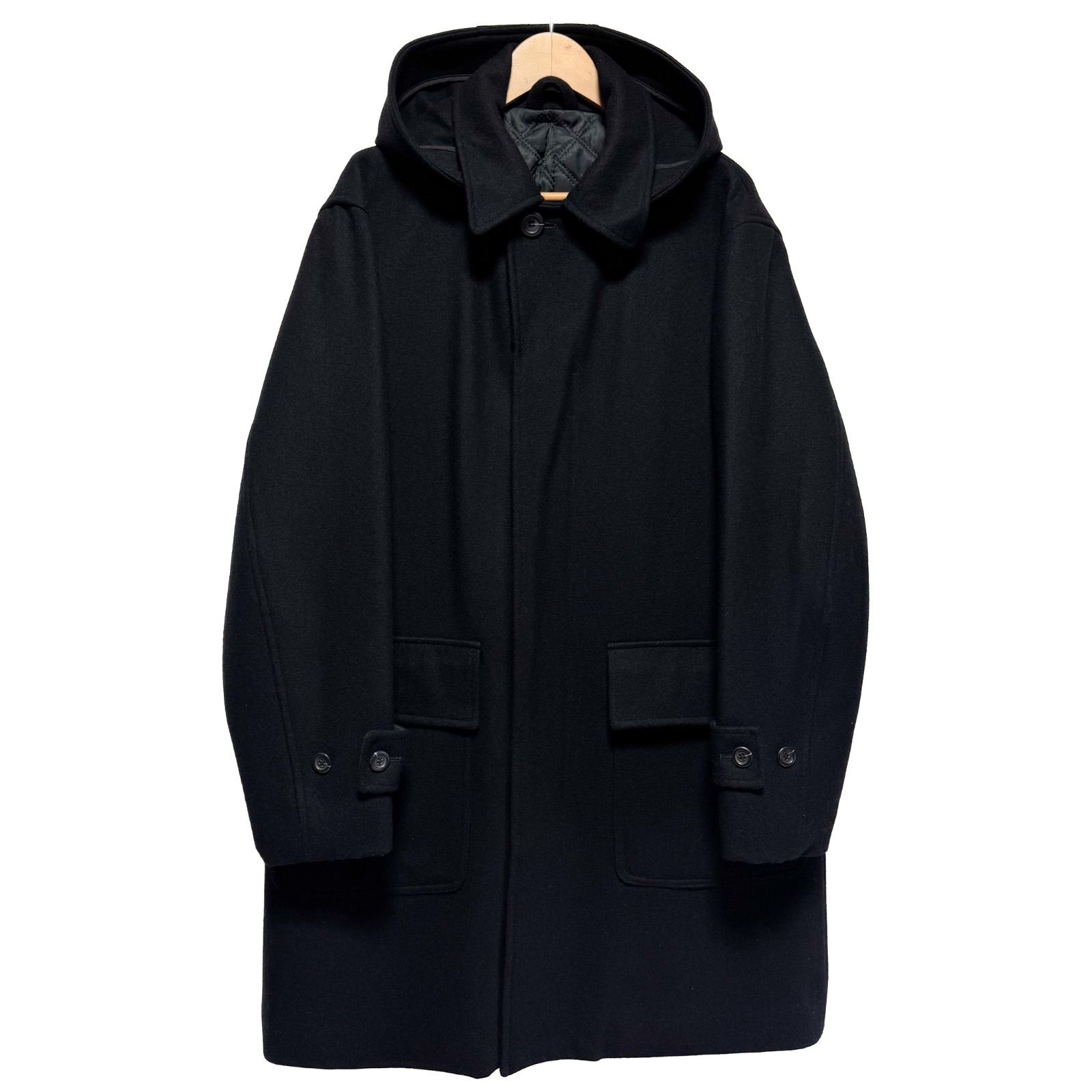 トレンド KENZO HOMME ケンゾー オム 商品名 archive 裏 中綿 キルティング コート フーデットコート ロングコート