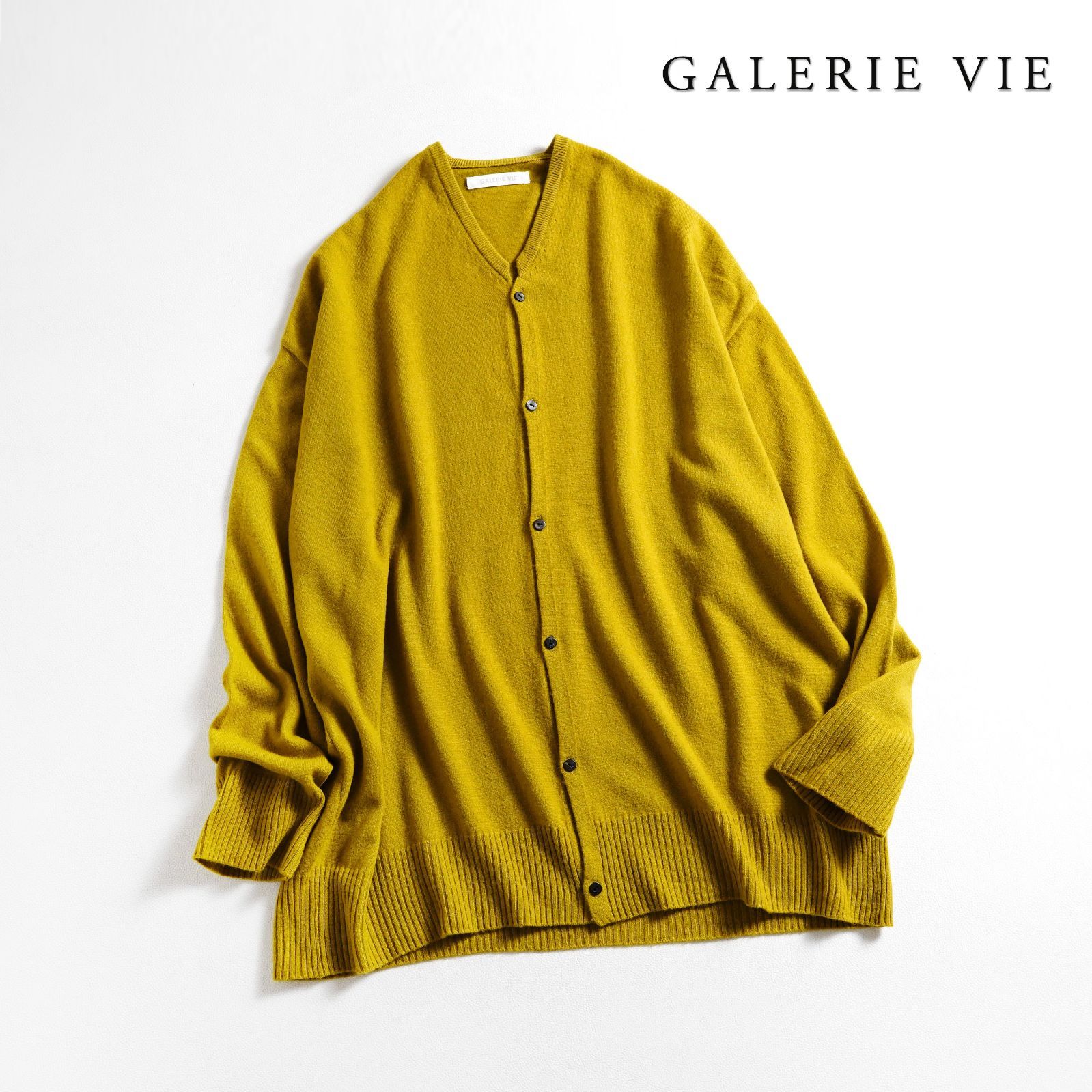 ギャルリーヴィー GALERIE VIE トゥモローランド 22SS ダンガリーダブルポケットシャツ 長袖 前開き コットン F ライトブルー