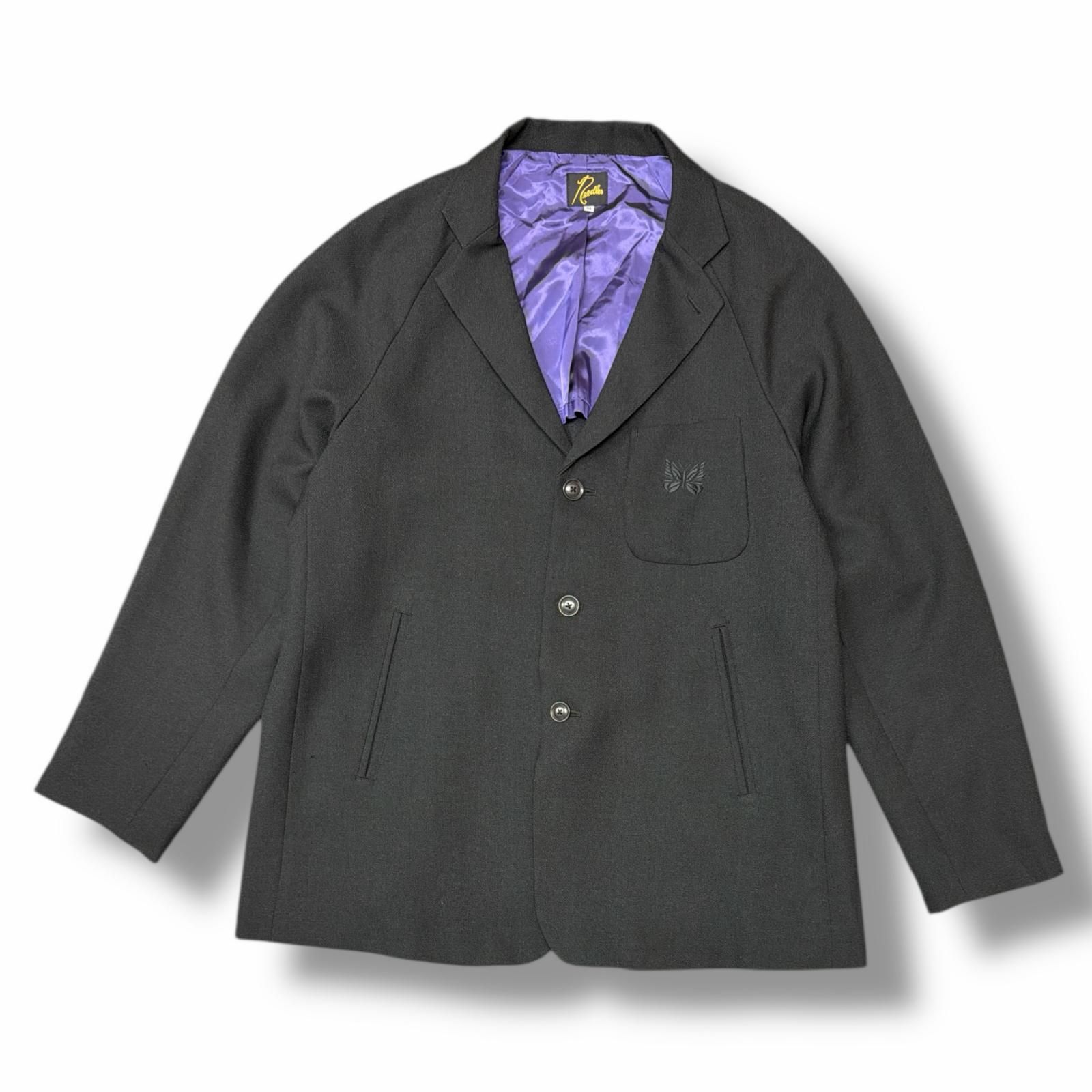 (値下げ交渉可)Studious 別注 ニードルス　ラグランジャケット　ブラック Needles（ニードルス）の「【Needles/ニードルズ】STUDIOUS別注Raglan