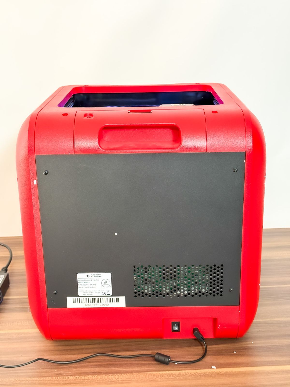 【送料込み】未使用保管品 FLASHFORGE Finder 3Dプリンター FLASHFORGE FINDER 3Dプリンター 動作確認済み 付属品・箱あり 中古