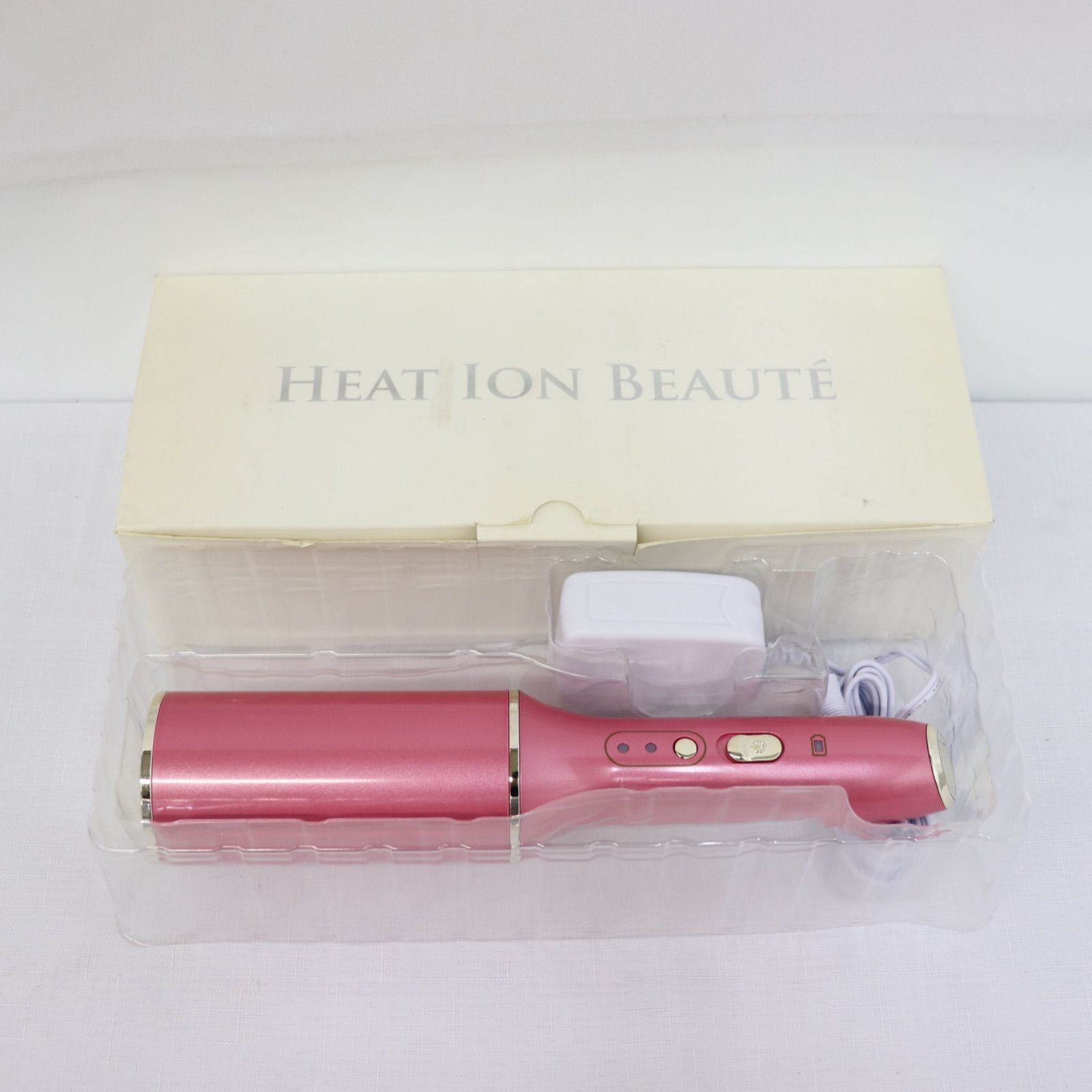 新品・未使用】MUK ヘアブラシアイロン HBI-01 ヒートイオンボーテ