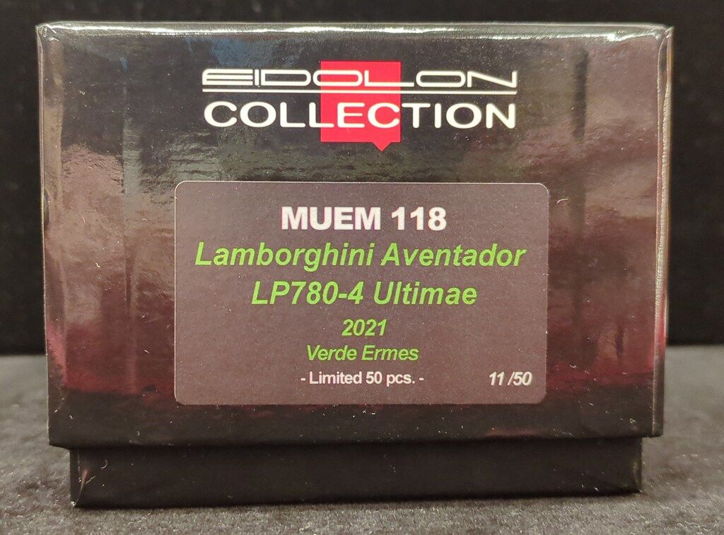 Make Up 1 Verde Ermes Lamborghini Aventador LP 780 4 Ultimae 2021 MUEM 118