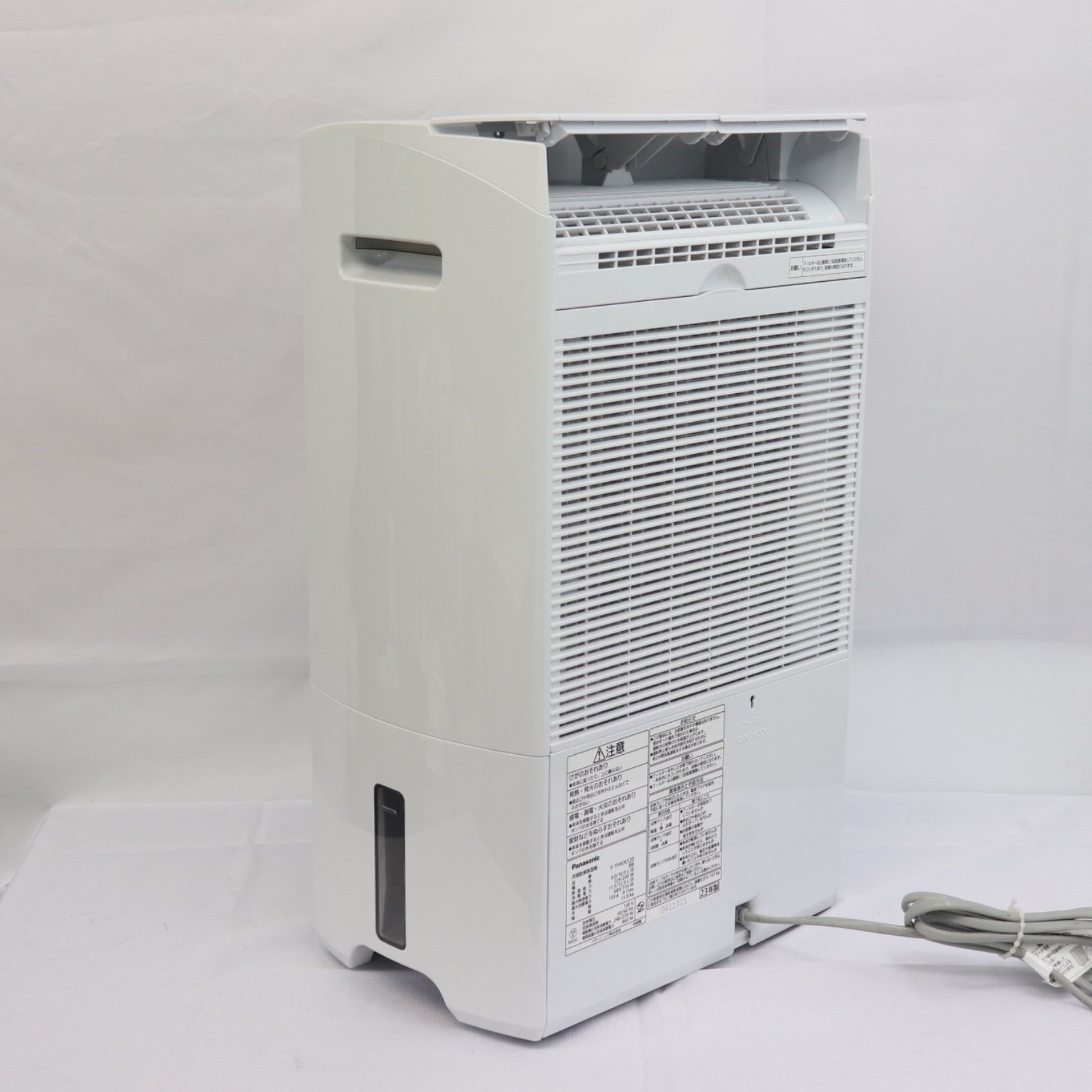 発送可能 Panasonic 除湿機 F-YHVX120 23年製 Panasonic 除湿機 F-YHVX120 ホワイト 2023年式 Panasonic 除湿機 F