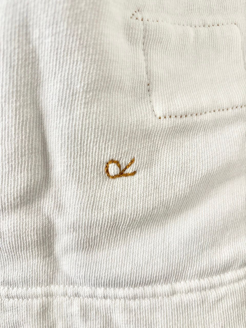 裏毛の四角ボートネックトレーナー サイズ