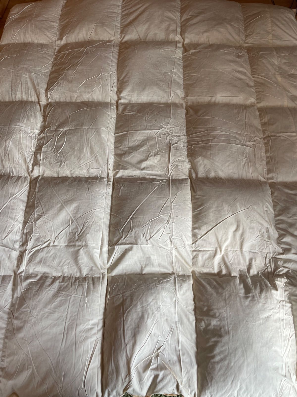 【エコダウン使用】寒冷地仕様　羽毛布団　ダブル　190×210 ホテル仕様 エコダウン使用】寒冷地仕様羽毛布団ダブル190×210 ホテル仕様