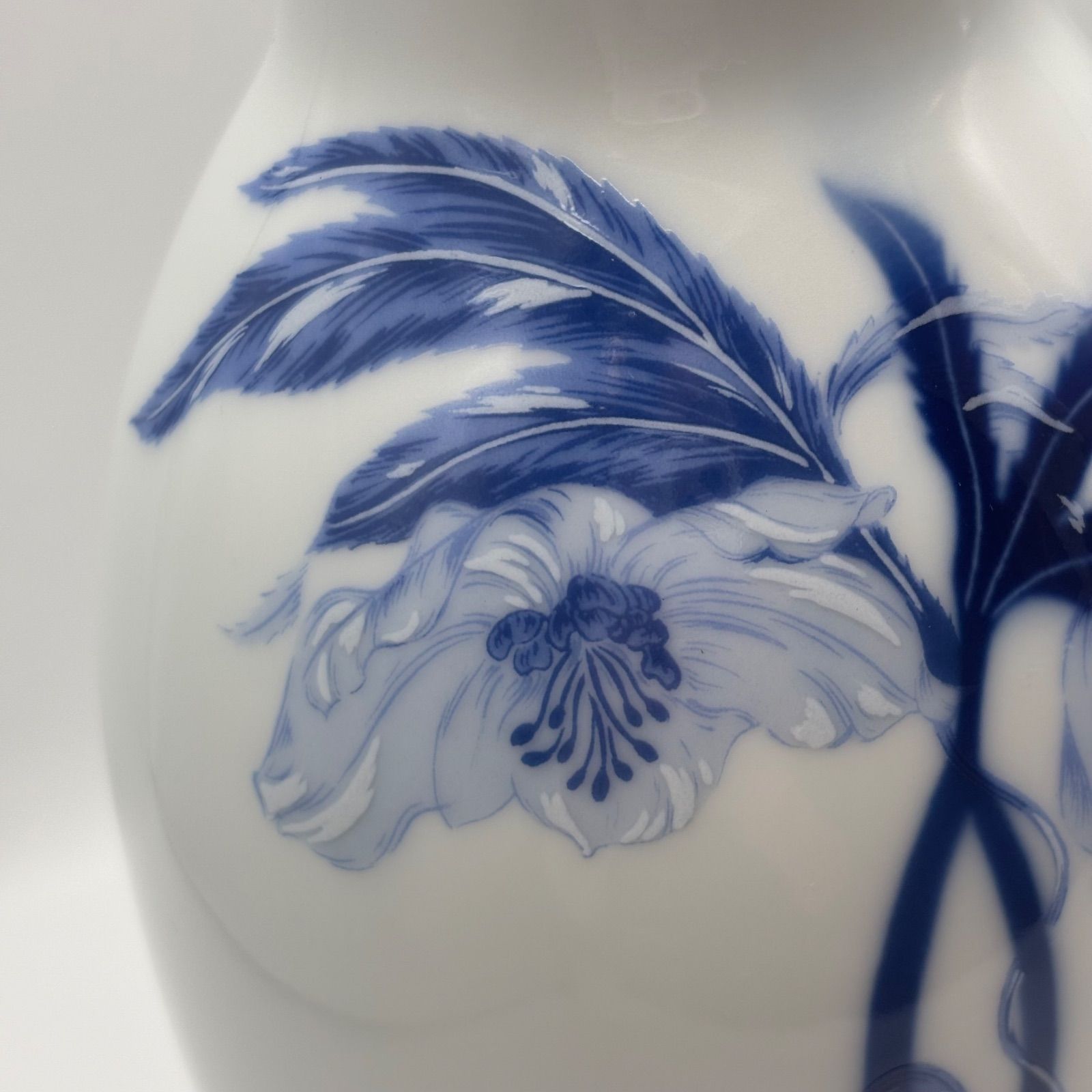 深川製磁】 オリエンタルブルー ヌーボー 9号花生 - メルカリ