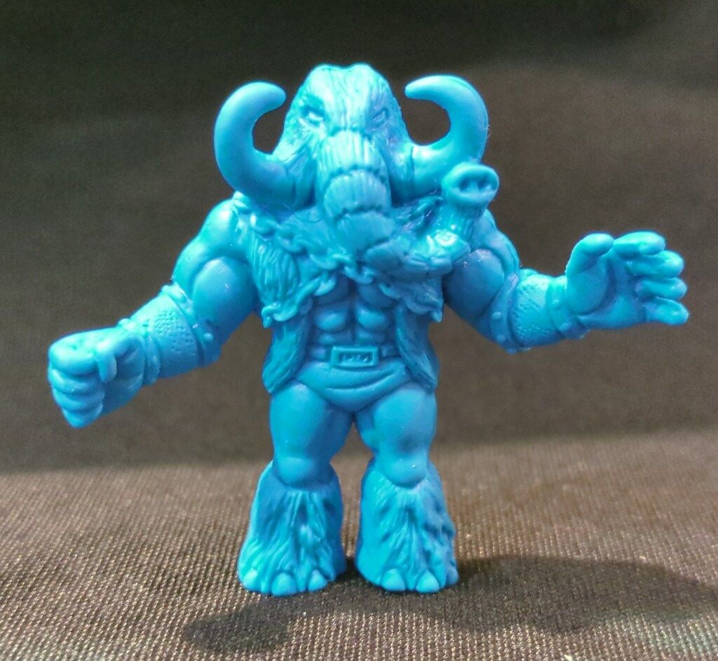 バンダイ キン消し レギュラー パート016 226マンモスマン 青色 - メルカリ