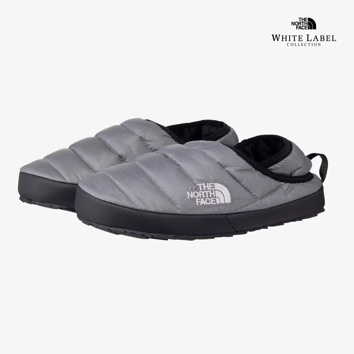 240 THE NORTH FACE ザノースフェイス ヌプシ ミュール スリッパ チャコール グレー
