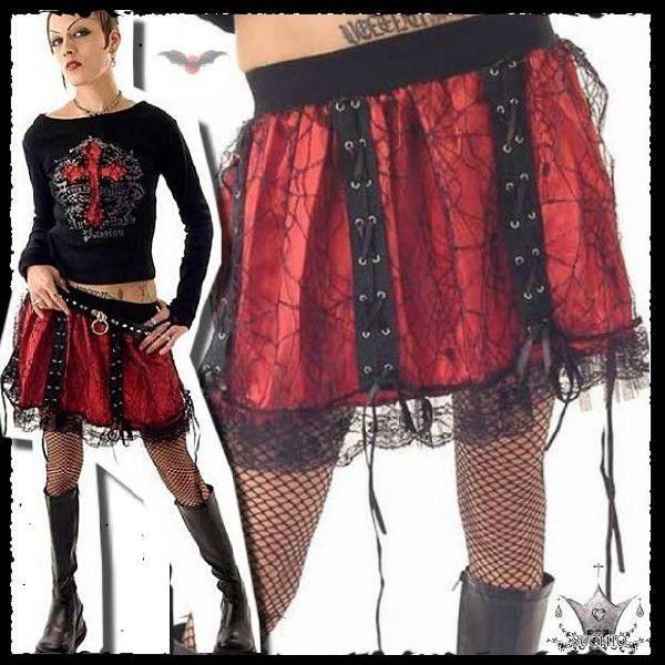 パンク ロック スカート 服 ファッション レディース ゴスパン ビジュアル系 wosk061