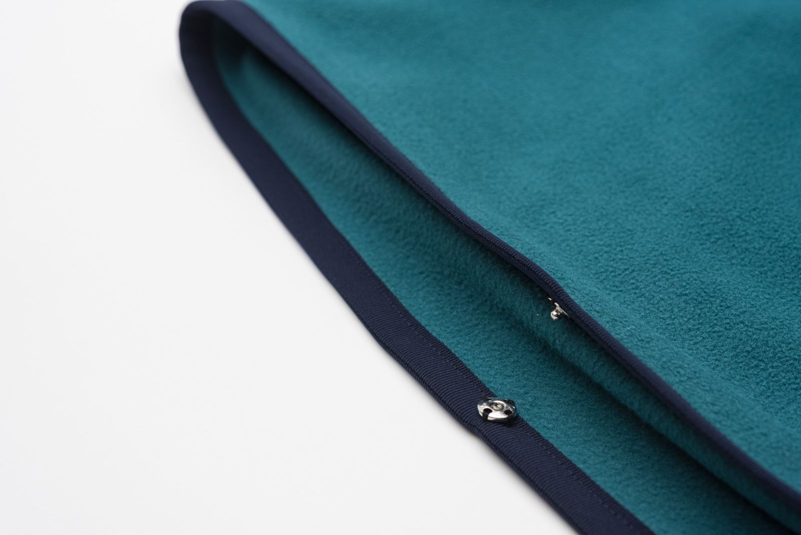 チャイナボタン付きポンチョ