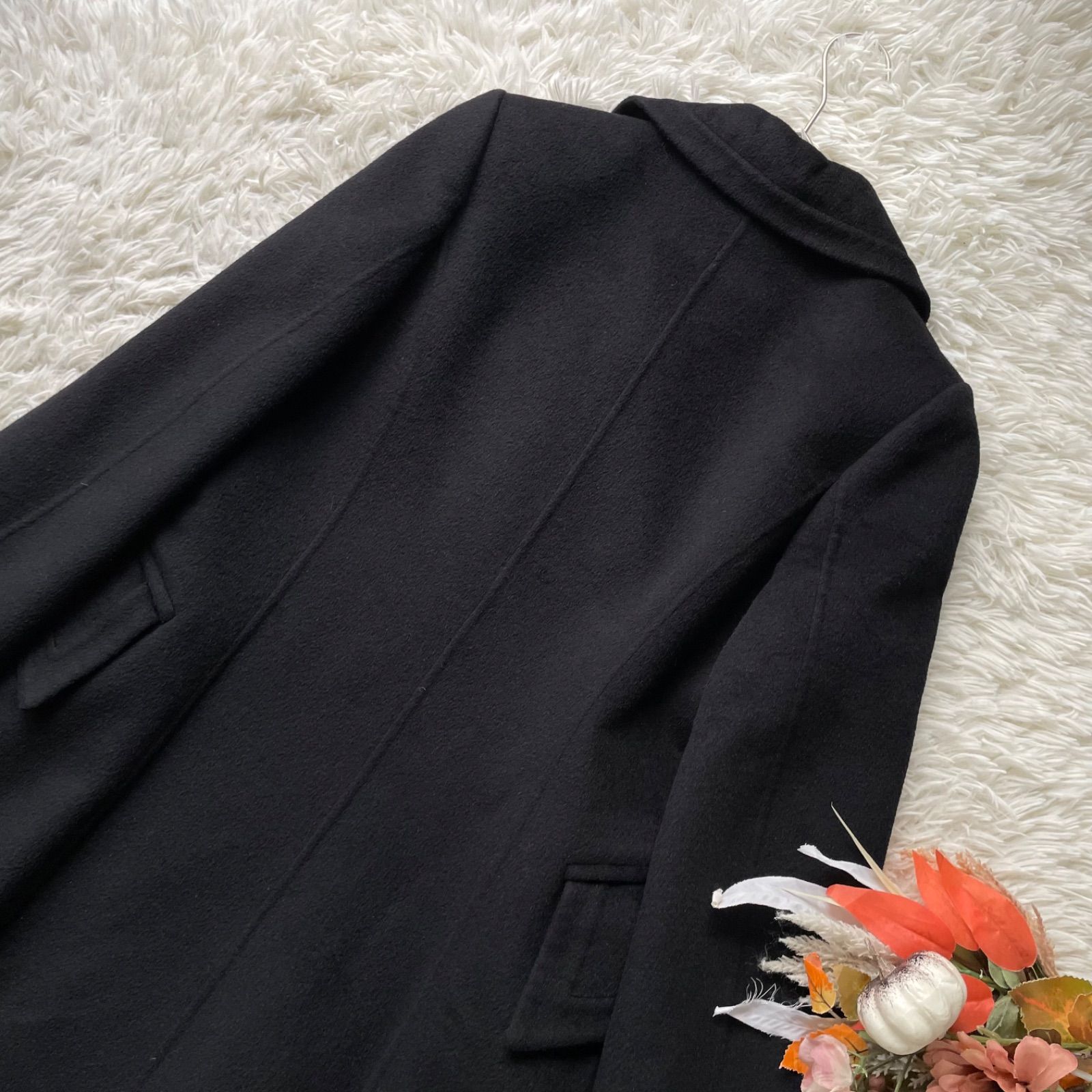 極美品 OLD ENGLAND オールドイングランド カシゴラロングコート