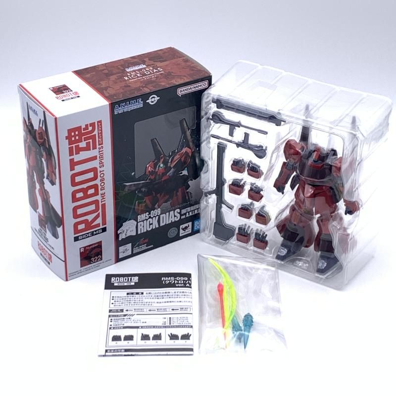 開封 ROBOT魂 SIDE MS RMS 099 リック ディアス クワトロ バジーナ Ver A N I M E 10