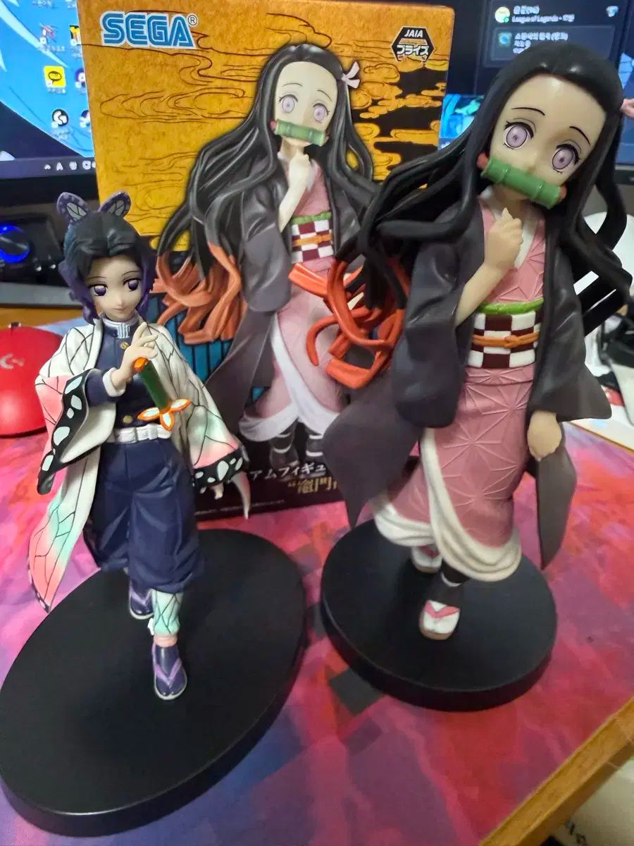 SEGA 鬼滅の刃 禰豆子 BANPRESTO バンプレスト しのぶ フィギュア