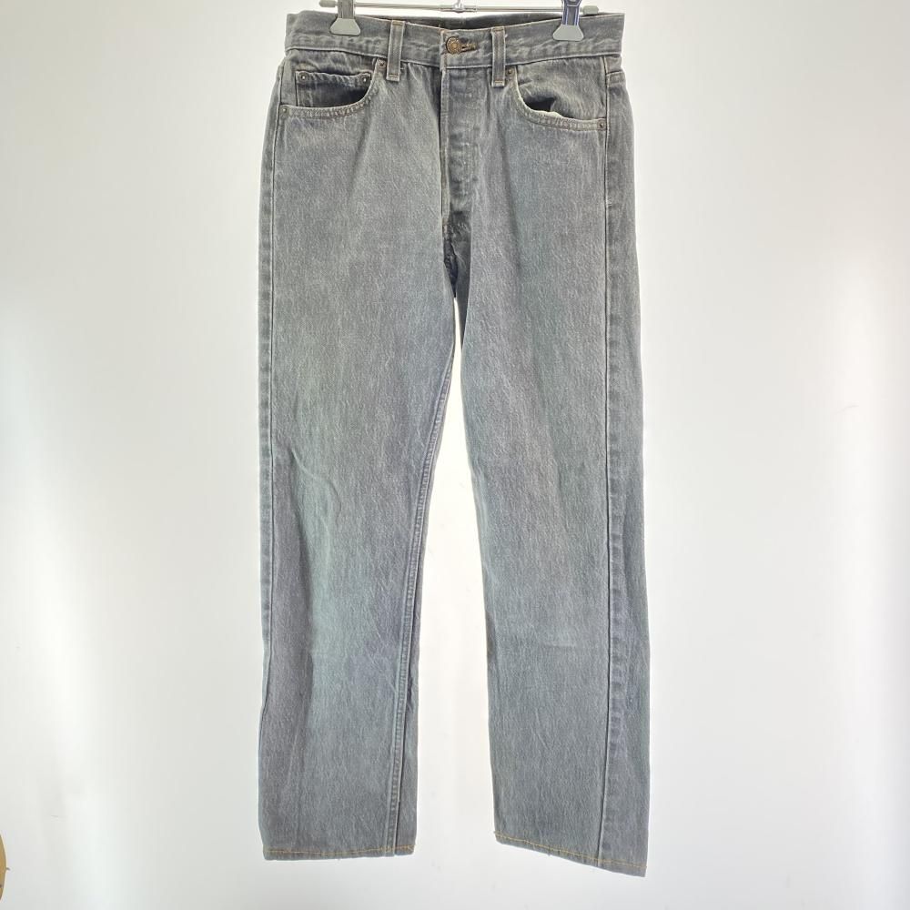 90s LEVI S 501 ブラックデニム 先染め 501-0658 W28 L34 ブラック リーバイス 17