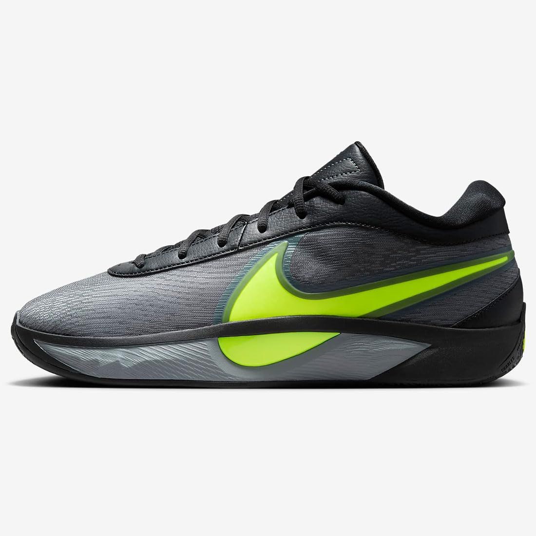 ナイキ ヤニス フリーク 6 EP バイブランシー GIANNIS FREAK Vibrancy ブラック クールグレー スタジアムグリーン ボルト FJ 7807 001 26 0 cm