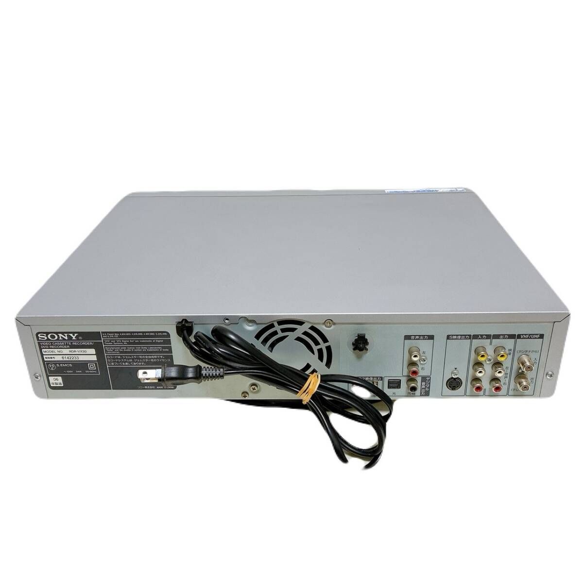 SONY RDR-VX30 VHS DVD一体型デッキ リモコン ダビング 動作 SONY RDR-VX30 VHS DVD一体型デッキ リモコン ダビング 動作