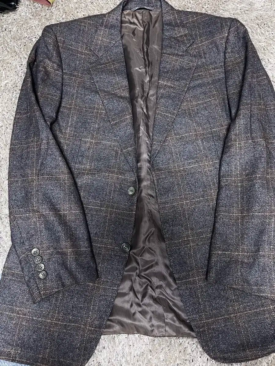 イタリア製 カナリ カシミア シルク ブレーザー サイズ 110