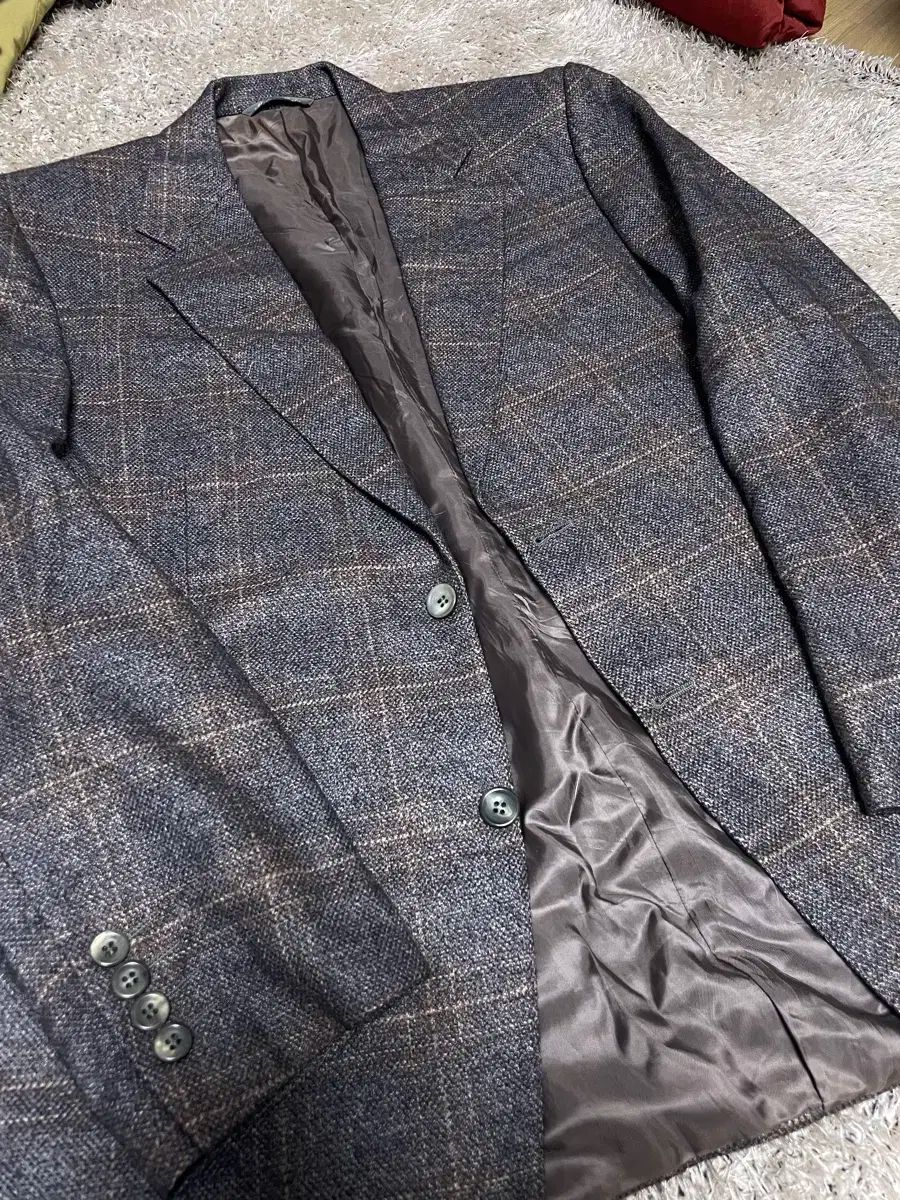 イタリア製 カナリ カシミア シルク ブレーザー サイズ 110