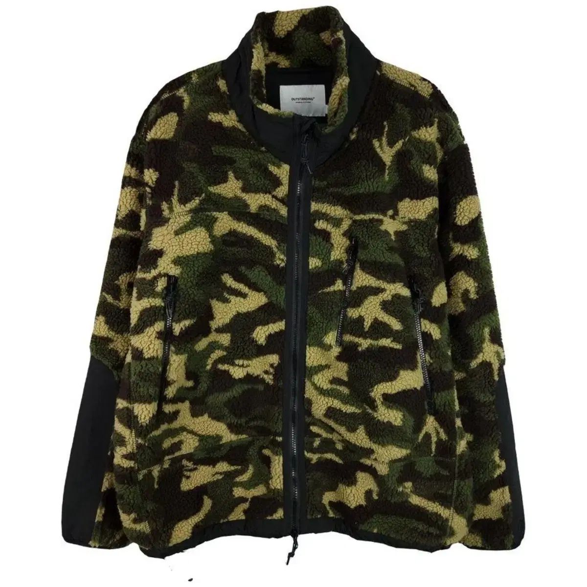 アウトスタンディング カモ フリース