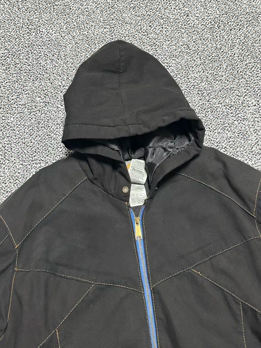 Carhartt カーハート メンズ100-105 ブラック フード ウォーク ジャケット ヴィンテージ