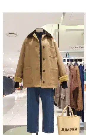 STUDIO TOMBOY スタジオトムボーイ オーバーサイズ キルティング アウター フリーサイズ