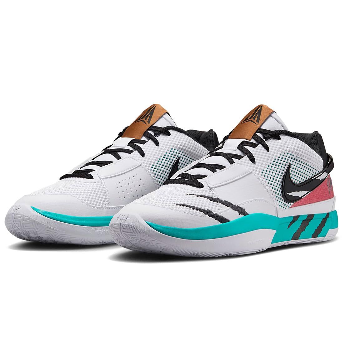 ナイキ ジャ 1 スクラッチ EP JA 1 Scratch EP 表示 ホワイト ターボグリーン ユニバーシティレッド ブラック HJ7929-1 表示 ホワイト ターボグリーン ユニバーシティレッド ブラック 30.0 cm