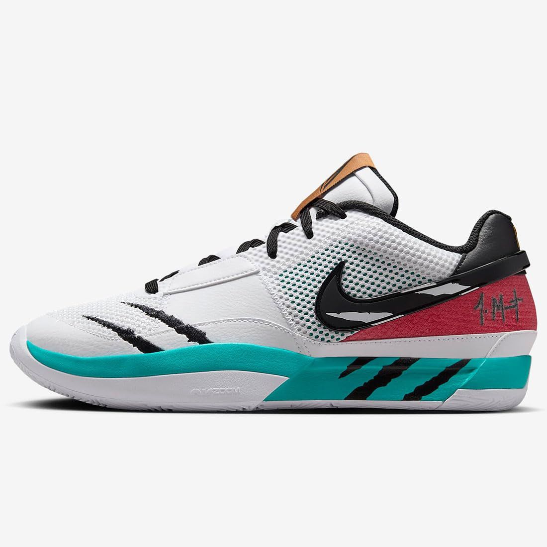 ナイキ ジャ 1 スクラッチ EP JA Scratch 表示 ホワイト ターボグリーン ユニバーシティレッド ブラック HJ 7929 30 0 cm