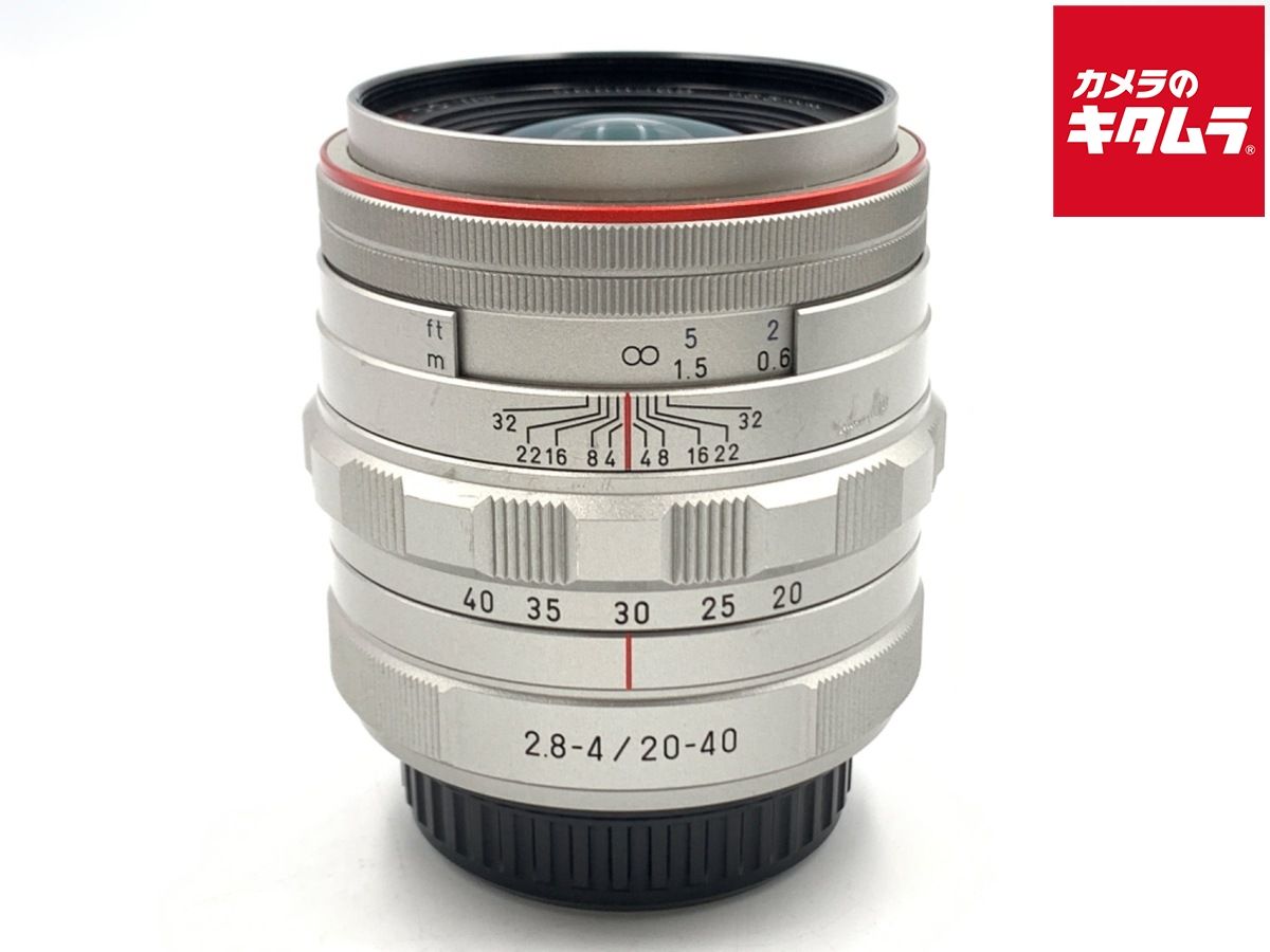 並品 ペンタックス HD PENTAX-DA 20-40mm F2.8-4 ED Limited DC WR シルバー