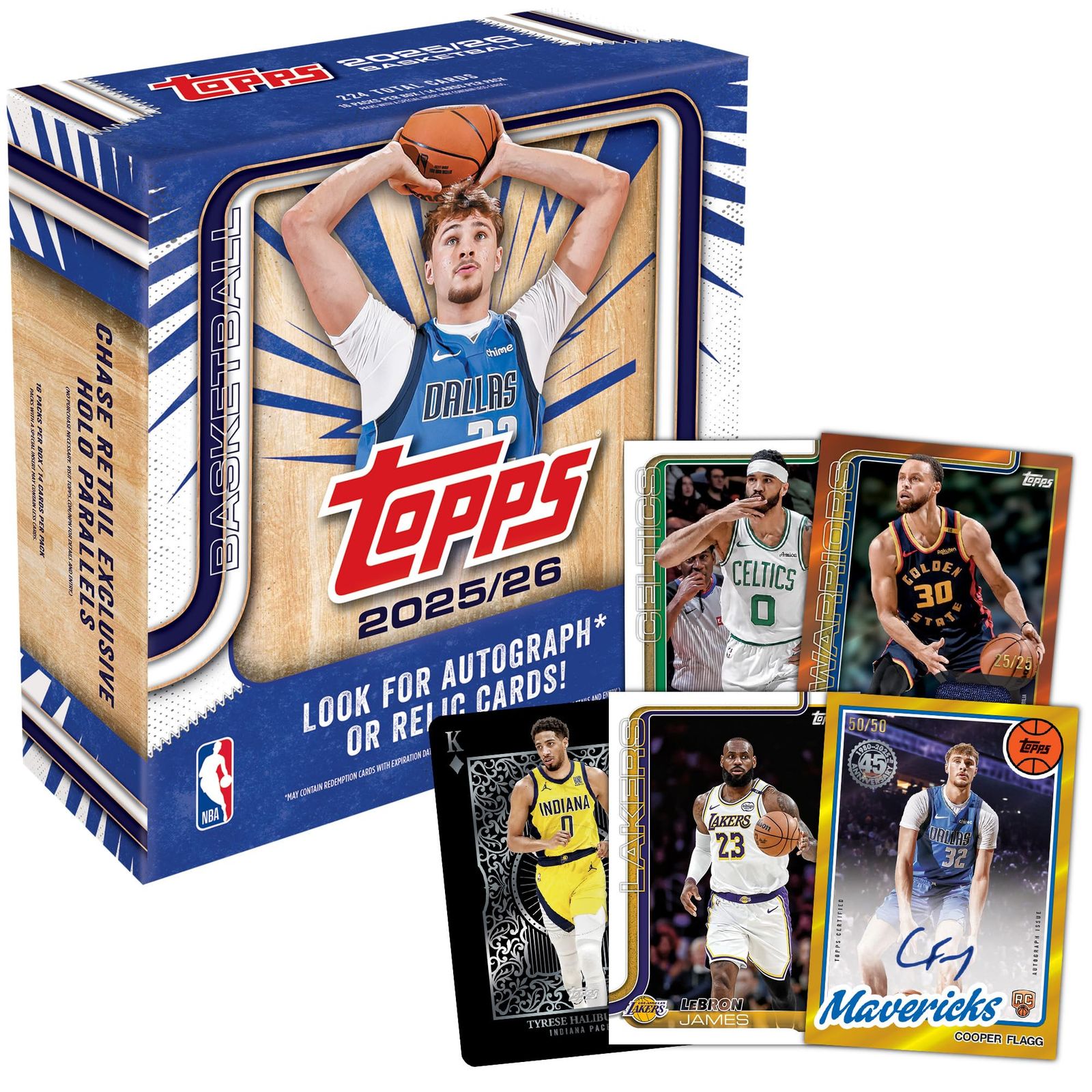NBA 2025-26 TOPPS FLAGSHIP BASKETBALL MEGA BOX