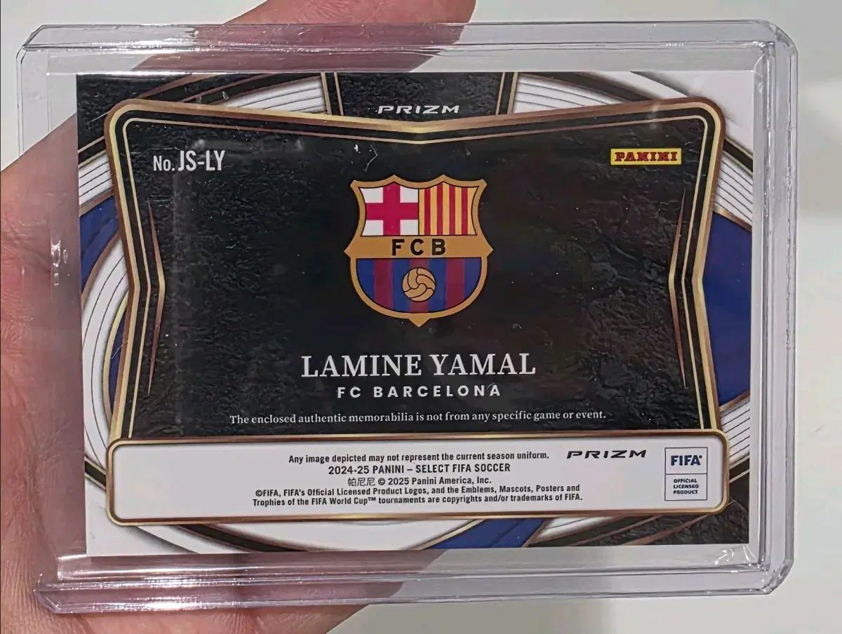 パニーニ ラミン ヤマル パッチ 2025 25 Select