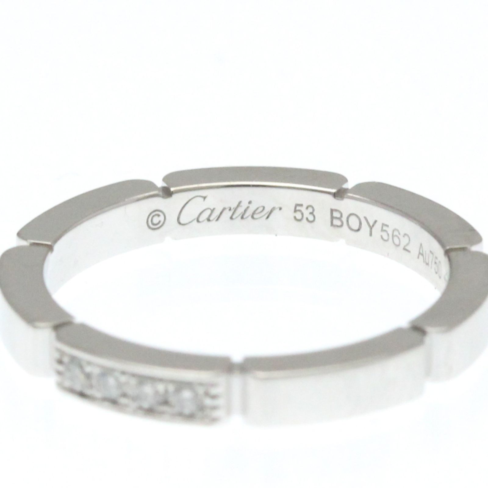 Cartier カルティエリング　マイヨンパンテール 4Pダイヤ Cartier CARTIER カルティエ K18YG マイヨン パンテール 4Pダイヤ