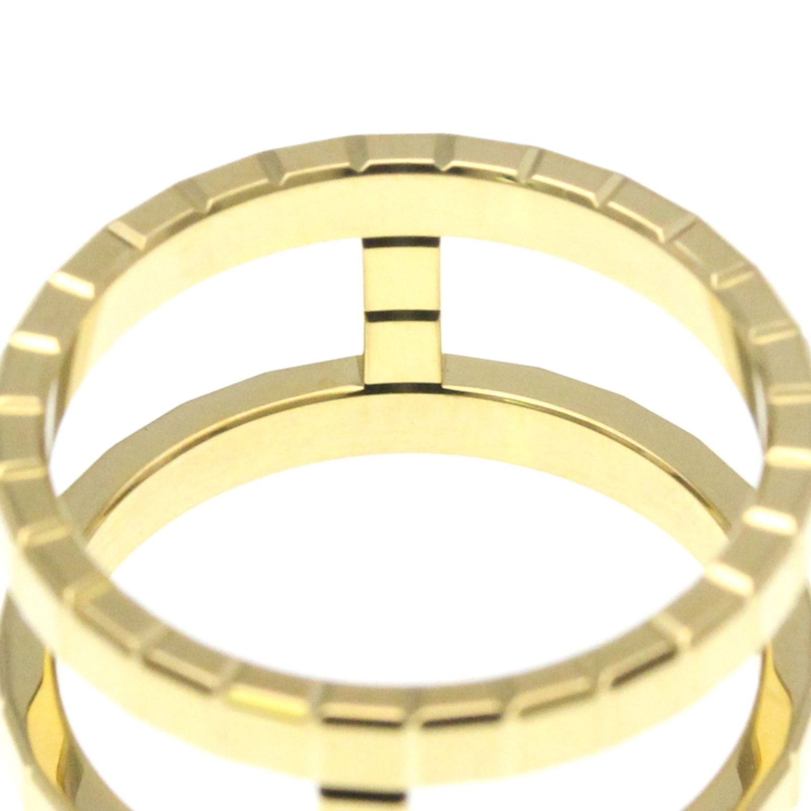 chopard リング　k18 ダイヤモンド Chopard】ショパール『K18YG ハッピーダイヤモンド ハート リング』7号