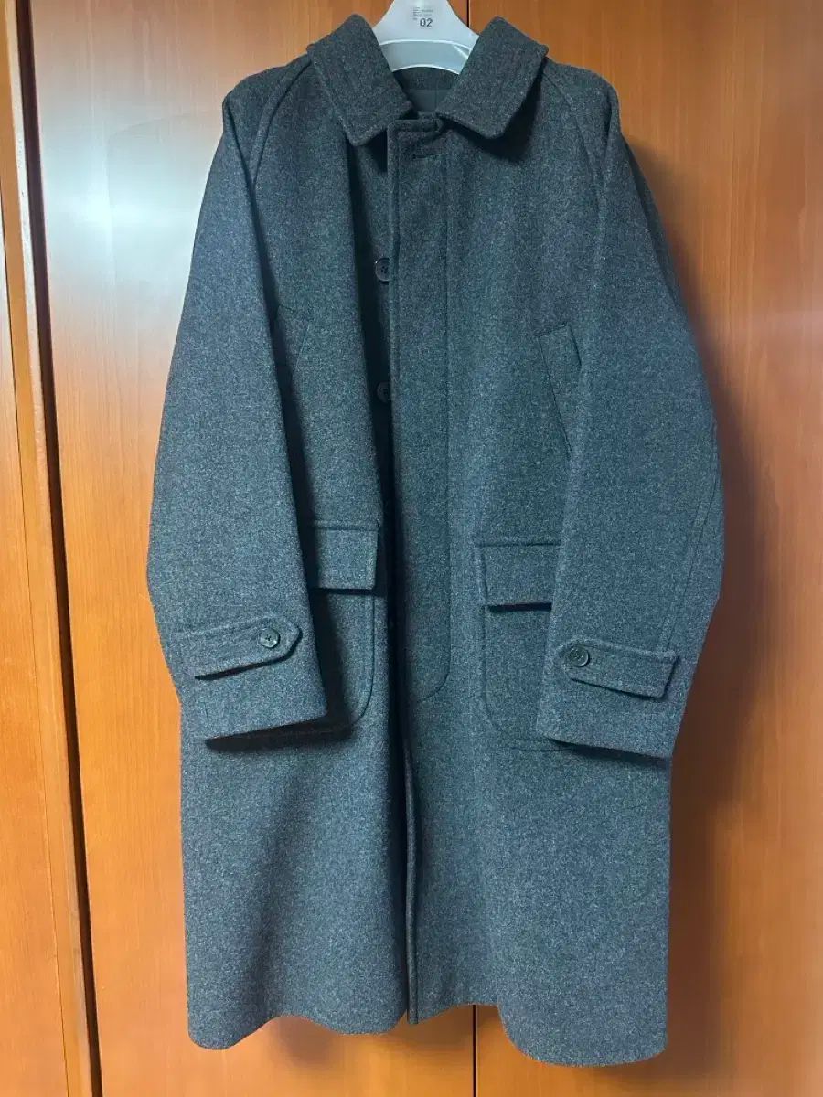 ANOTHER OFFICE アナザーオフィス 22AW ボイジャー バルマカーン ヘザー チャコール 2サイズ