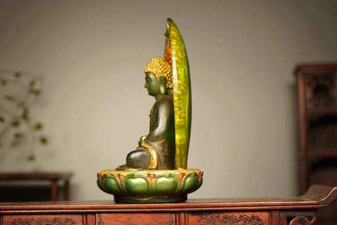 仏教美術 瑠璃金仏 大日如来釈迦牟尼仏 仏像 風水鎮宅 置物 WWW_OPDRERGINERDOGAN_COM