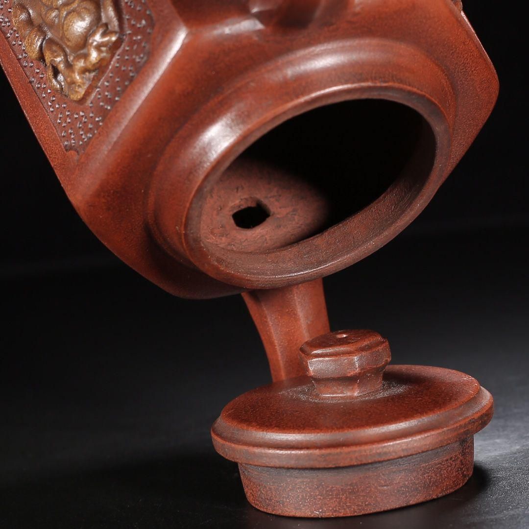 宜興 紫砂壷 茶道具 寿星壺 中国茶器 - メルカリ