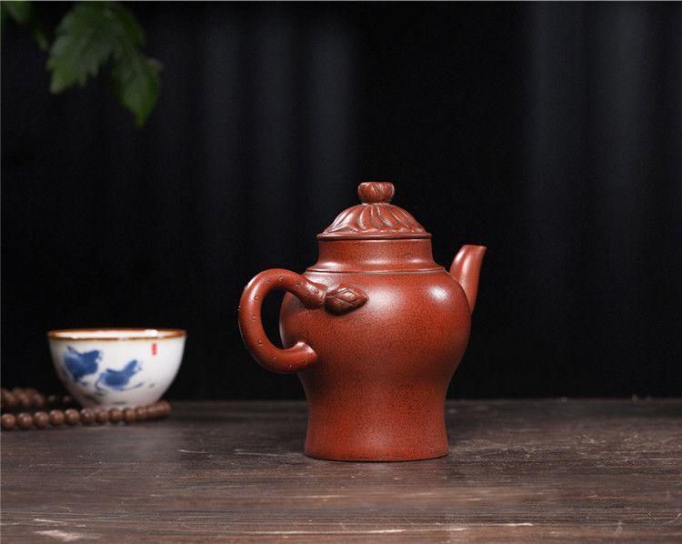 宜興 紫砂壷 観音壺 工芸品 美術品置物 中国茶器 - メルカリ