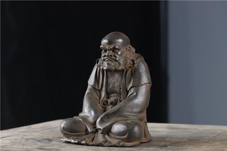 鉄器 鉄仏 菩提達磨祖師仏像 鎮宅辟邪 開運風水 招財 置物 工芸品 鉄器 鉄仏 菩提達磨祖師仏像 鎮宅辟邪 開運風水 招財 置物 工芸品