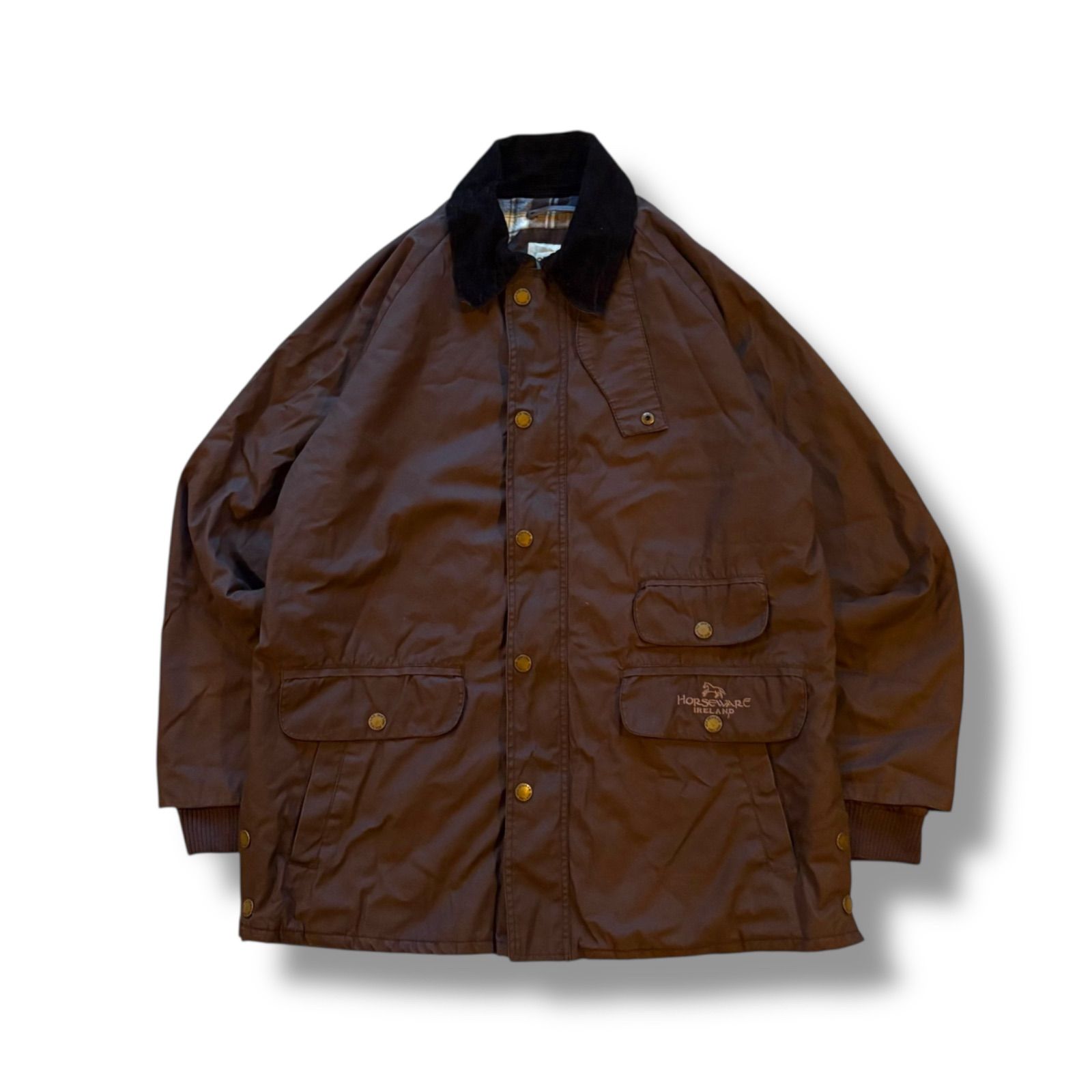 90-00s HORSE WARE Oiled Cotton Jacket ホースウェア オイルド